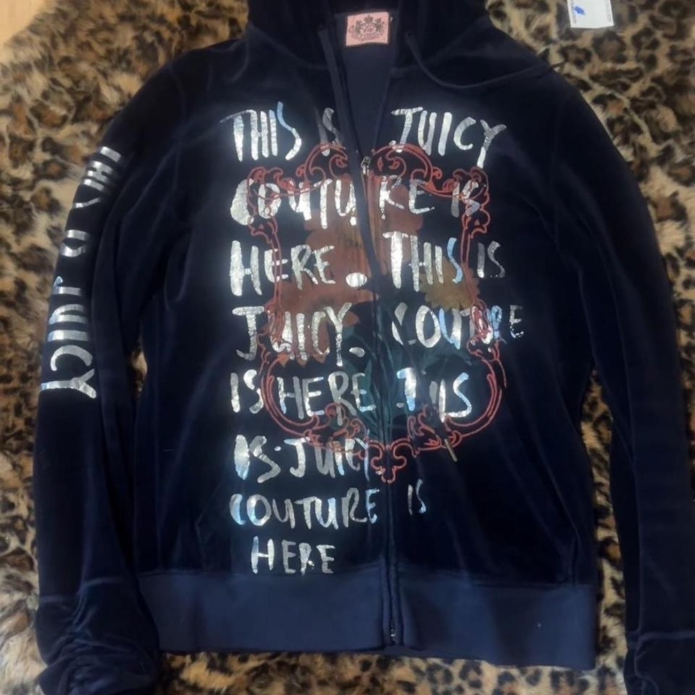 juicy couture zip up hoodie